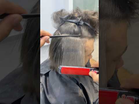 Hair keratin treatment #youtubeshorts #hairstyle #stylet #haircare #music #barbershop #remix