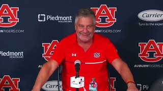 Bruce Pearl Press Conference | Auburn Basketball talk (Press Conference Monmouth)