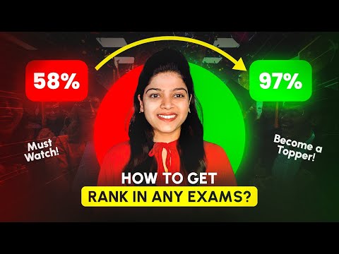 How to Get Rank in any Exam 📚🎯By CA Jagriti Jain #study #studytips