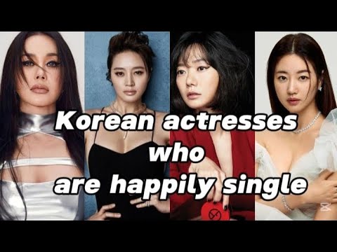 7 Korean actresses who are above 40 and are happily single