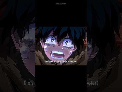 Deku cries by Urarakas speech .. #Deku #MHA #Occhaco #SadEdit #Capcut