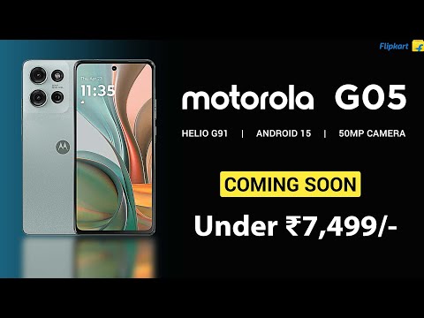 🔥 Motorola G05 With Helio G91 | ⚡ Moto G05 Specs, Price, Features, Launch Date In India