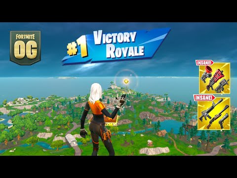 60 Kill Solo Vs Squads "Fortnite OG Reload" Full Gameplay Win (Ps4 Controller)