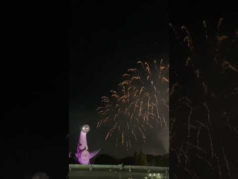 【万博記念公園イベント】万博花火　ちょくちょくこの時期でも花火が打ち上げられるみたいでおすすめです！