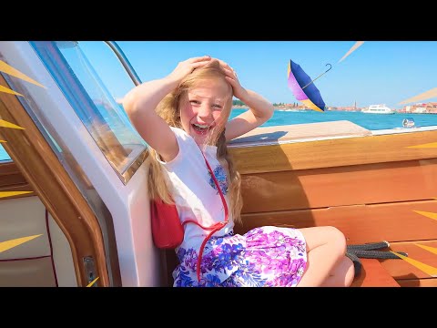 Nastya and Dad family trip to Italy - Video series for Kids