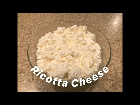 Homemade Ricotta Cheese