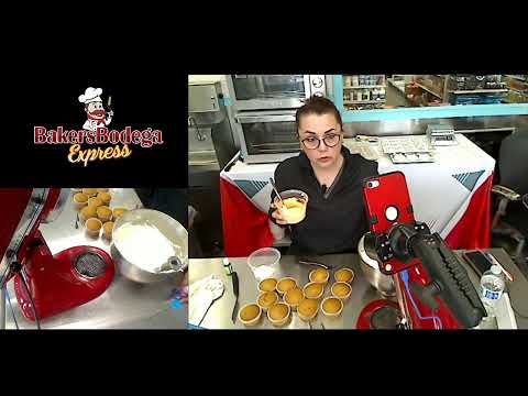 Pepsy Garcia Live Stream on how to make Carrot Cupcakes with Carrot Decoration