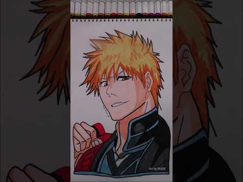 Ichigo Kurosaki anime in 35 sec! #anime #ichigo #shorts