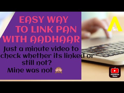 How to link Pan with Aadhaar | Easy way to link