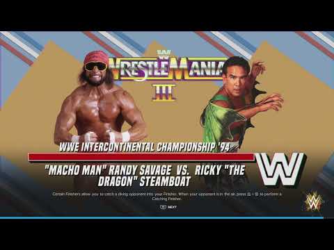 What If: Macho Man Randy Savage vs Ricky Steamboat Intercontinental Championship