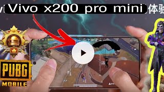 Vivo x200 pro mini |pubg test |120 fps| Vivo x series #vivox200promini #vivophone #vivox200pro