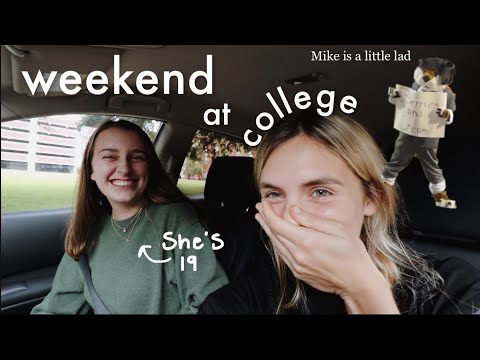 weekend in my life at college