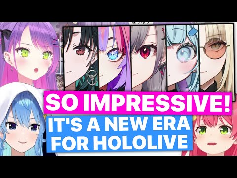 FLOW GLOW Girls Impress Suisei, Miko & Towa! Bonus: Ui-mama (Hololive) [Eng Subs]