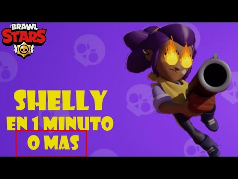 Shelly en 1 minuto | Brawlers en 1 minuto | Especial vuelta a YouTube