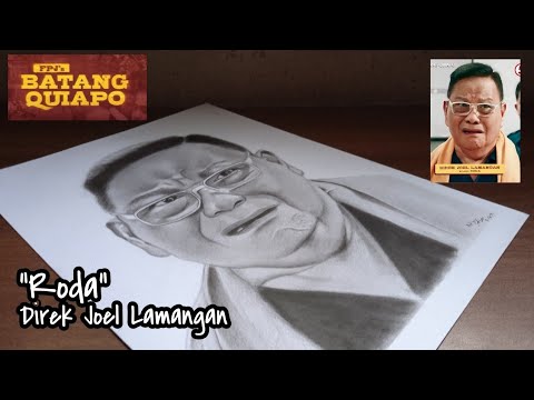 Drawing "Roda" Direk Joel Lamangan from FPJ's Batang Quiapo | jesar art