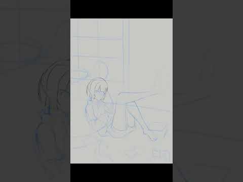 ina just chilling with the takos【Speedpaint】#Shorts #inART #いなート