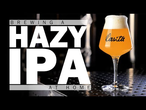 Brewing a JUICY HAZY IPA at home