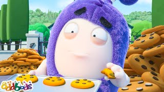 Cookie Competition | Oddbods - Food Adventures | Cartoons for Kids