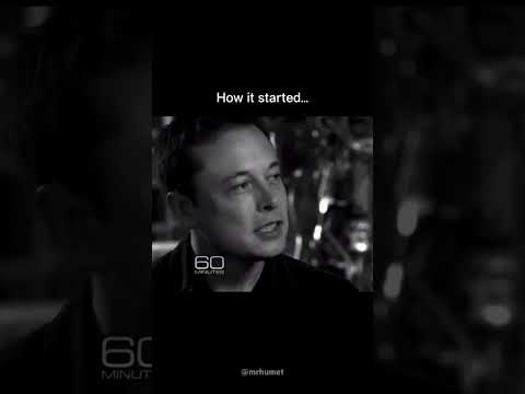 How it started vs. how it’s going… Keep chasing your dreams! #HowItStarted #HowItsGoing #ElonMusk