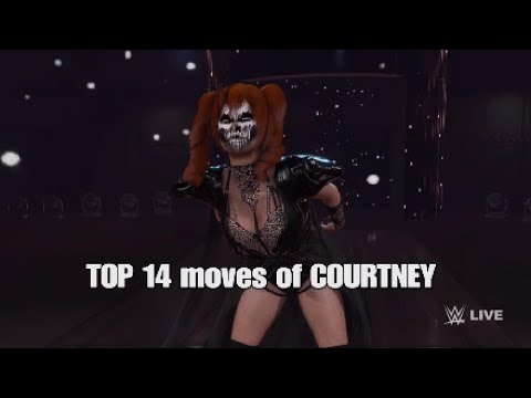 TOP 14 moves of AWA star:COURTNEY