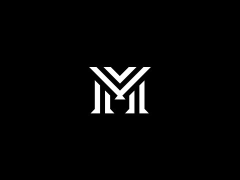 Letter M Logo Design Illustrator cc - Speedart Tutorial