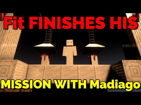 Fit Finishes Madiago's MISSON Finally after a Year on QSMP Minecraft