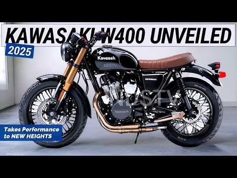 2025 NEW KAWASAKI W400 Takes Performance to NEW HEIGHTS