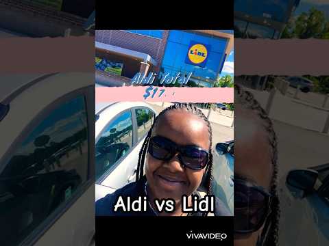 Aldi vs Lidl who’s cheaper⁉️ pt 1 #grocery #savings #aldi #lidl #food