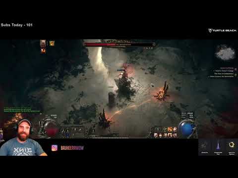 Path of Exile 2: Act 2 End Boss (SPOILERS) - Titan Warrior League Starter Build Gameplay