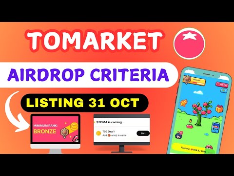 Tomarket Airdrop Final Criteria | Tomarket Secret Combo | Tomarket Listing Update