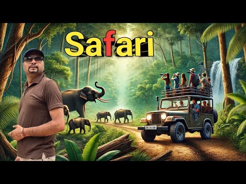 Safari । Jeep Safari Rajaji National Park । Experience the Thrill of the Jungle Safari । Open Gypsy