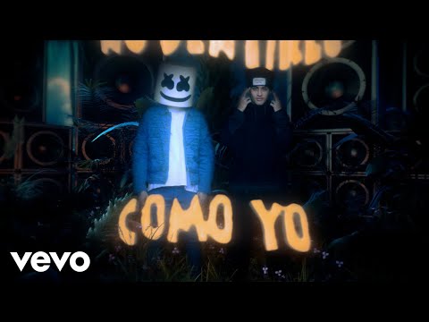 Marshmello, Tiago PZK - Como Yo :( (Official Lyric Video)