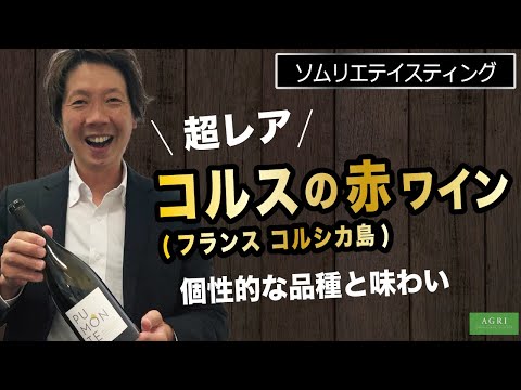 【超レア】コルス（コルシカ島）の赤ワイン　｜アグリワインチャンネル