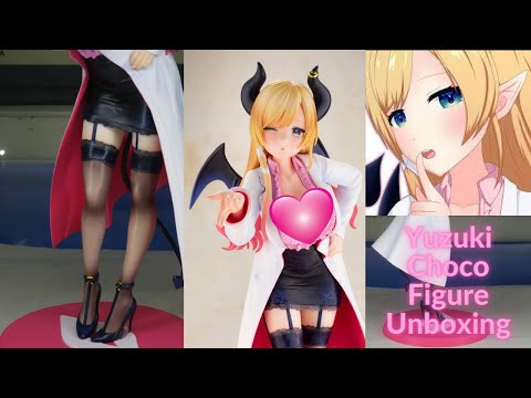 Kotobukiya Yuzuki Choco Figure unboxing Beautiful Succubus of Hololive.