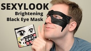 SexyLook Moisturizing Black Eye Mask Review & Demo  #FaceMaskFriday 27 | CORRIE V