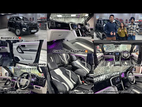 Scorpio n z2 modification 2024 | Scorpio n modified | Scorpio n luxury interior 2024 | Car Stylein