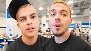 Stable Ronaldo & FaZe Adapt CLIP Farm In Best Buy..