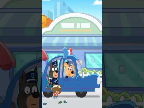 Kids Learn Traffic Safety Rules with Sheriff Labrador #shorts