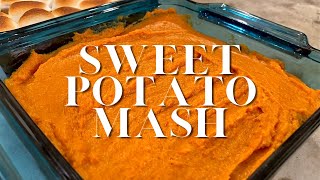 How to Make Sweet Potato Mash || Healthy Mashed Sweet Potato Recipe