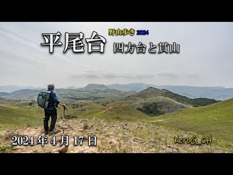 【平尾台－四方台と貫山－】野山歩き2024