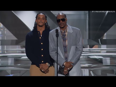 Snoop Dogg presents Best Ongoing Game At The Game Awards 2024