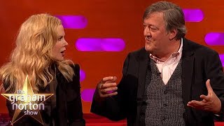 Nicole Kidman Is Blown Away By Stephen Fry’s Intelligence | The Graham Norton Show