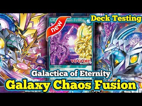 Chaos Galaxy Deck Testing!!! - Yu-Gi-Oh Rush Duel - EDOPRO