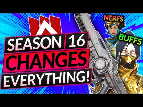 NEW SEASON 16 is MENTAL - The FUTURE of Apex Legends is BRIGHT - NEW CHANGES - Update Guide