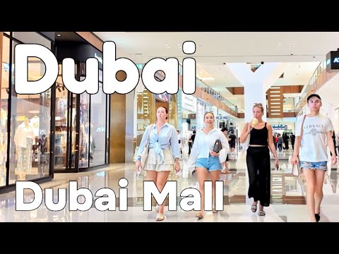 Dubai Mall 🇦🇪 Amazing City Center [4K] Walking Tour