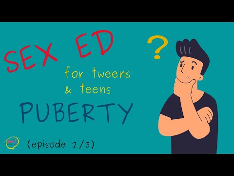 Puberty Stages for Boys and Girls 🎯Puberty Animation Explainer Video, Episode 2/3