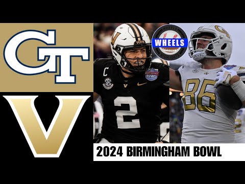 Georgia Tech vs Vanderbilt | Birmingham Bowl | 2024 College Football Highlights