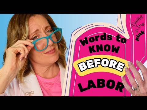 Top 20 Essential Words To Know BEFORE You Go Into Labor: Know This & Make Your Experience Smooth