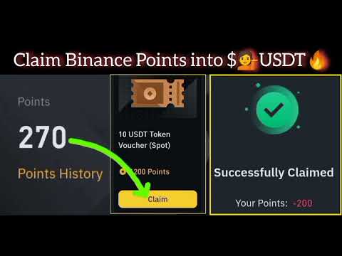 Recieved USDT Reward With Binannce Points| How to Use Binance Rewards Points | Binance Points to BNB