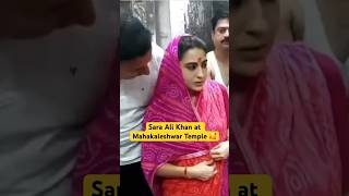 Sara Ali Khan at Mahakaleshwar Temple, Ujjain | #mahakal #mahakaleshwar #ujjain #saraalikhan #sara